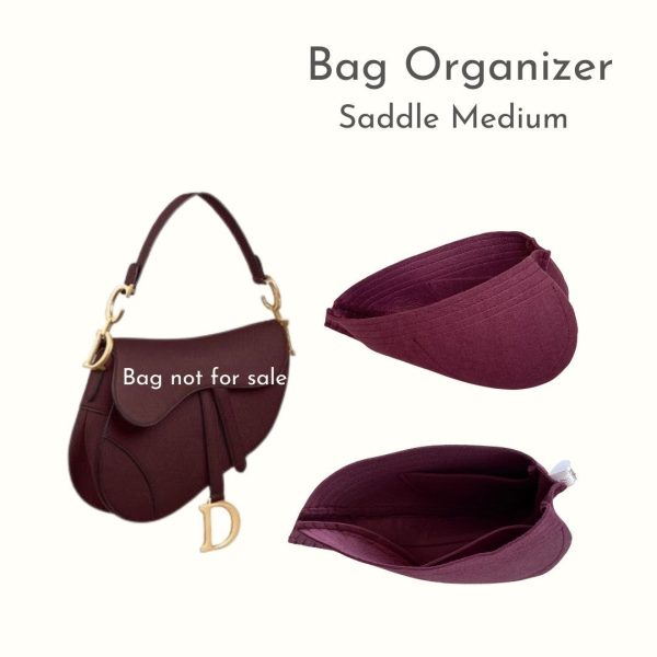 Bag Organizer-D-Saddle-M-Leather - Image 3