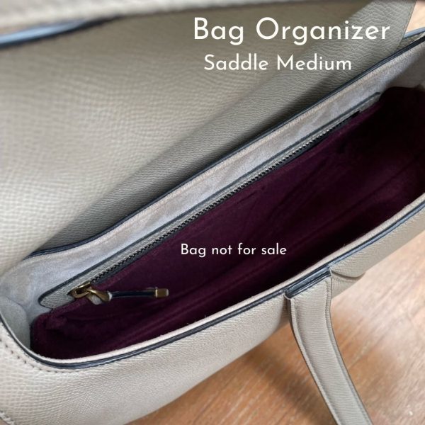 Bag Organizer-D-Saddle-M-Leather - Image 2