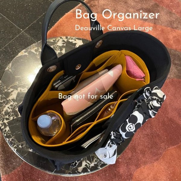 Bag Organizer-CC-Deauville-Canvas-L-39cm - Image 2
