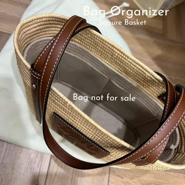 Bag Organizer-Loe-Square-Basket-Small - Image 3