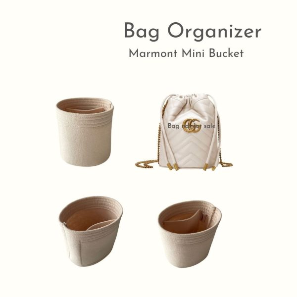 Bag Organizer-GG-Marmont-Mini-Bucket - Image 3