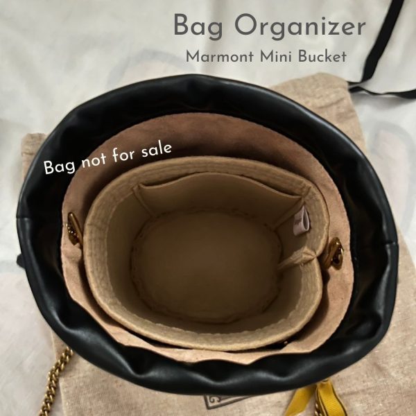 Bag Organizer-GG-Marmont-Mini-Bucket - Image 2