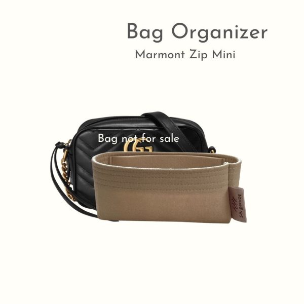 Bag Organizer-GG-Marmont-Zip-Mini