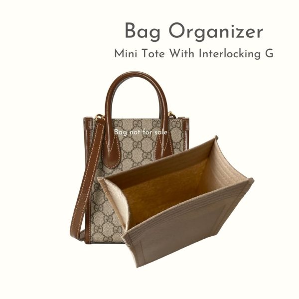 Bag Organizer-GG-Interlocking-mini-tote