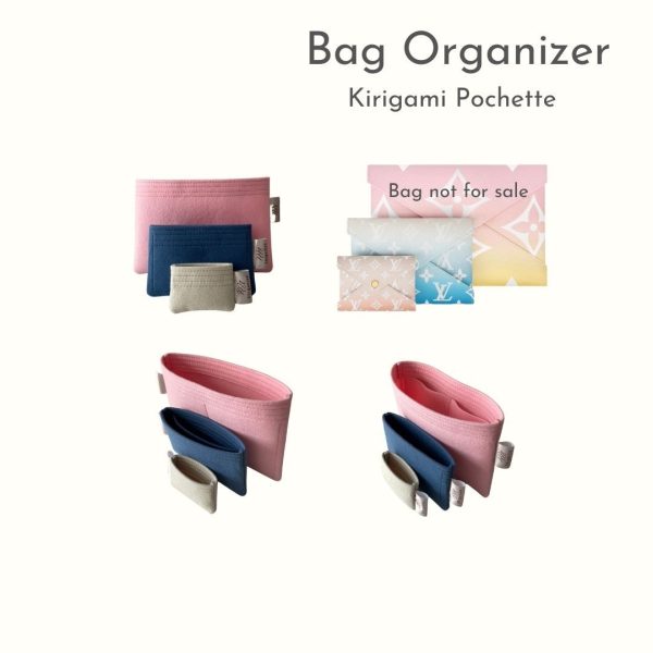 Bag Organizer-LV-Kirigami Set for 3 - Image 2