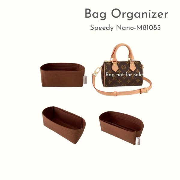 Bag Organizer-LV-Speedy-nano-M81085 (Monogram) - Image 2