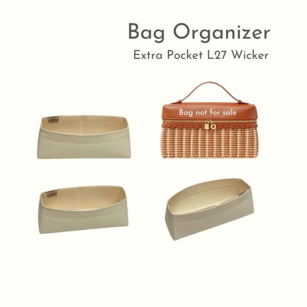 Bag Organizer-Loro-Extra-L27-Wicker - Image 2